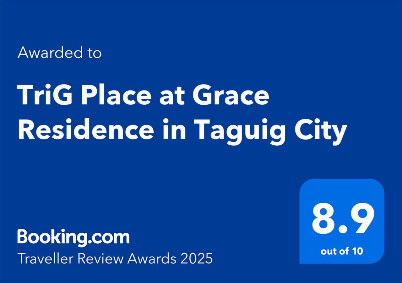 Trig Place At Grace Residence In Taguig City Манила Екстериор снимка